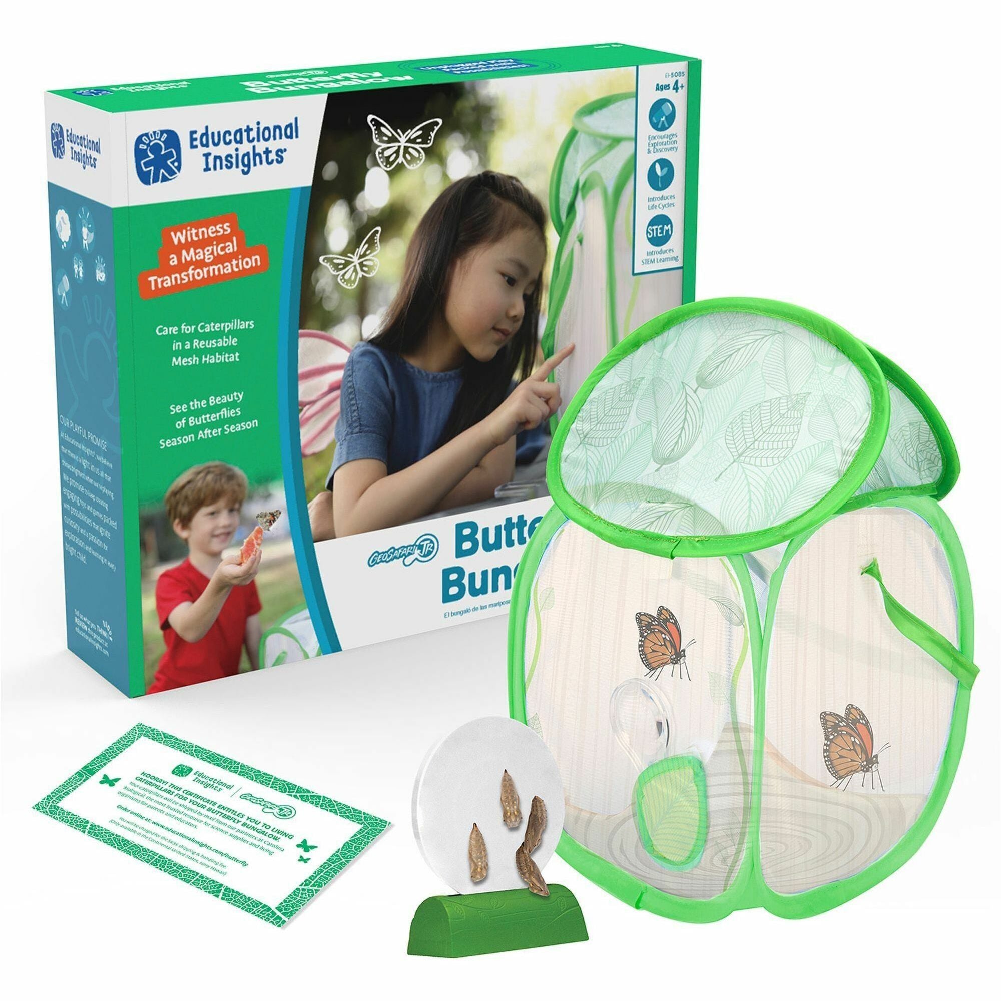 Educational Insights GeoSafari Jr. Butterfly Bungalow