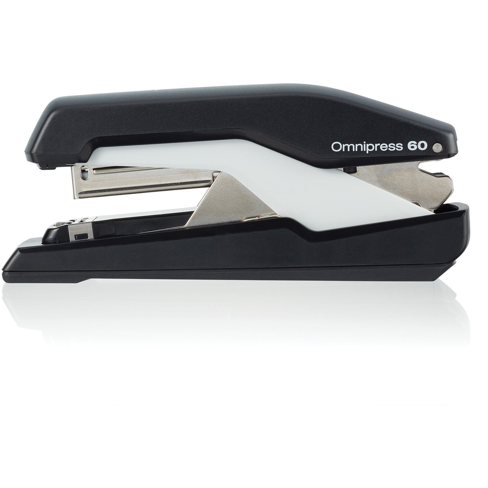 Staples Upto 60 Sheet - Holds Upto 210 Staple - Full Strip - Staple Size: 0.31" - Black, Gray - 1 Each