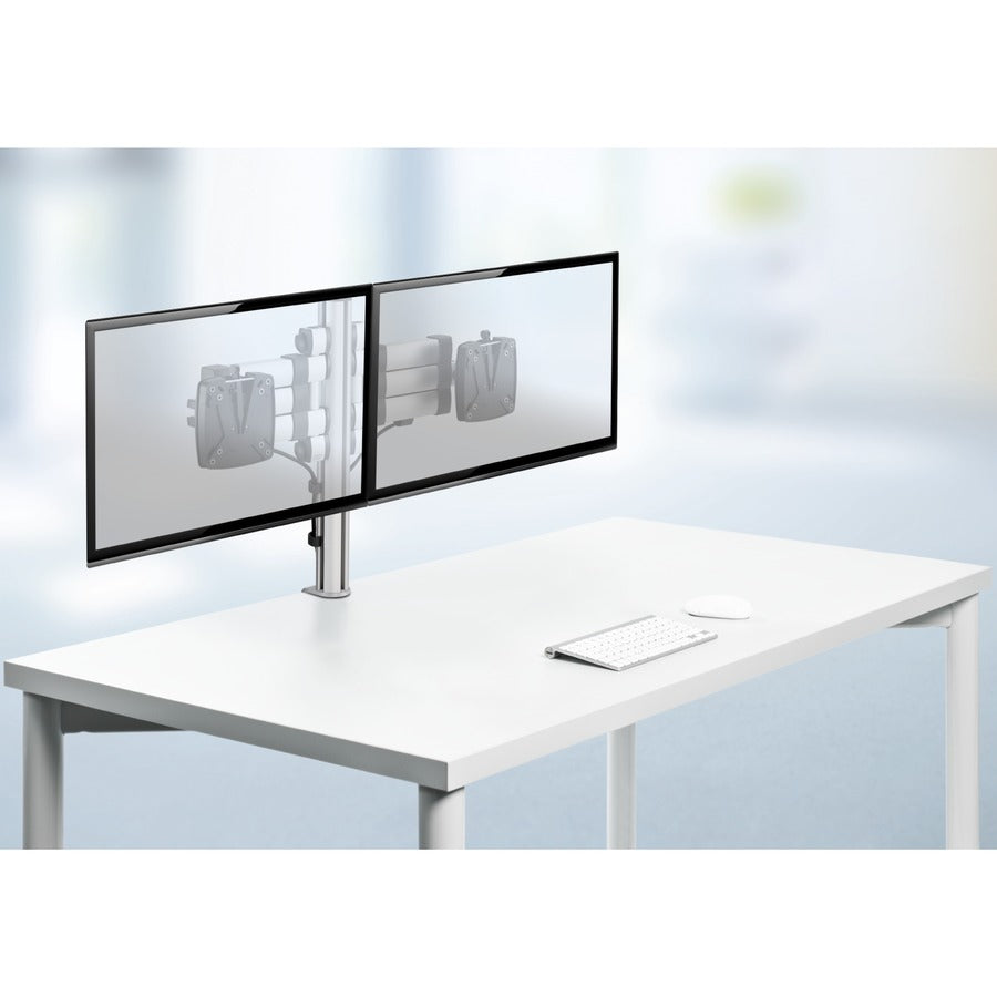 Novus TSS Duo 220+0260+000 Mounting Arm for Monitor - Silver, Black