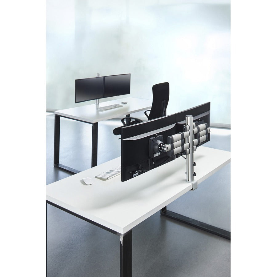 Novus TSS Duo 220+0260+000 Mounting Arm for Monitor - Silver, Black