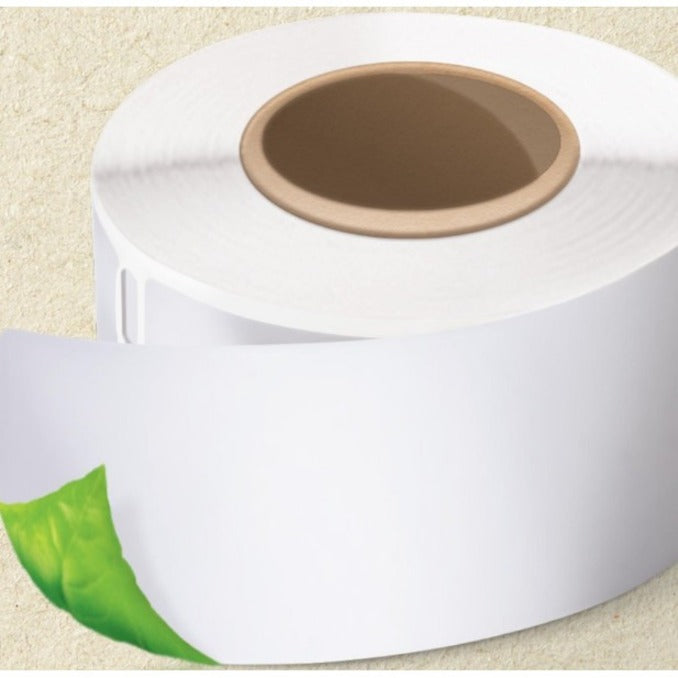 Dymo LabelWriter Labels - 2 1/4" Height x 4" Width - Rectangle - Direct Thermal - White - Durable, Adhesive, Strong - 300 / Roll - 1 Pack