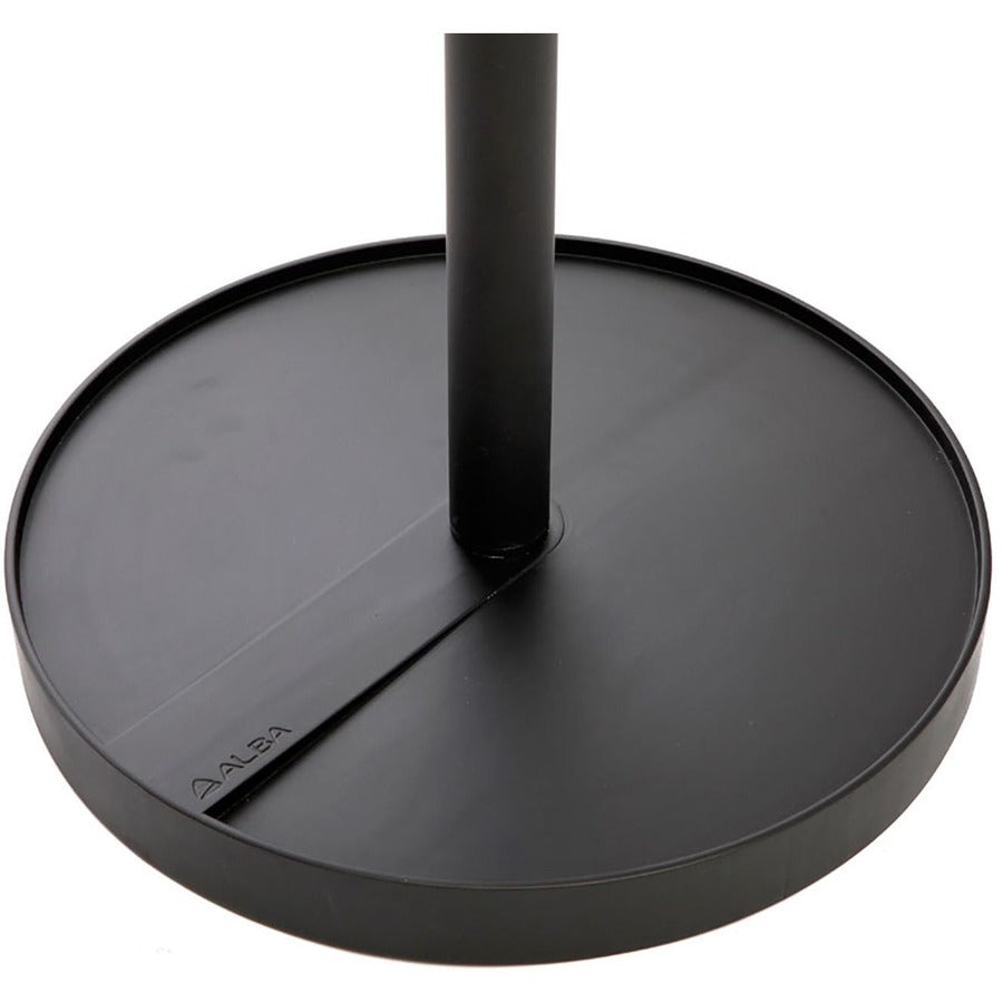 Alba Coat Stand - 66.9" Height x 13.8" Width x 13.8" Length - for Coat - Black - 1 Each