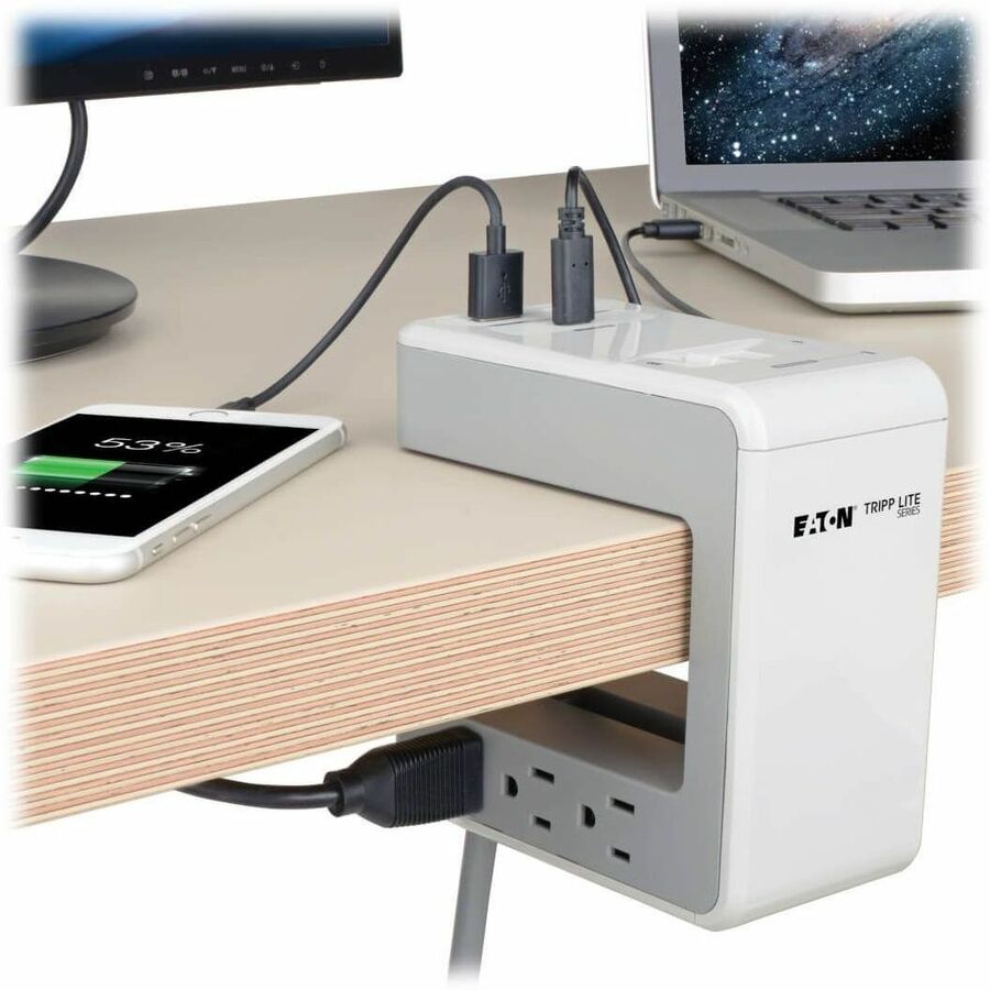 6 x NEMA 5-15R, 2 x USB - 1800 VA - 1080 J - 120 V AC Input - 8 ft