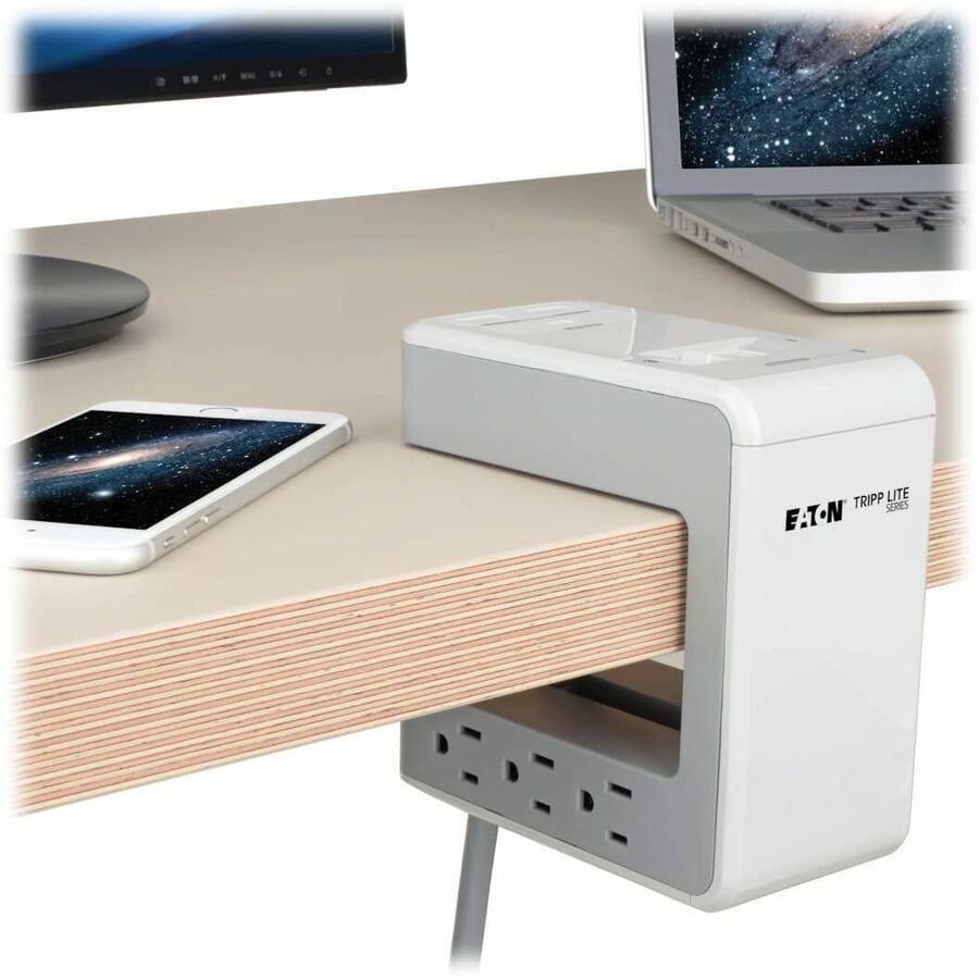 6 x NEMA 5-15R, 2 x USB - 1800 VA - 1080 J - 120 V AC Input - 8 ft