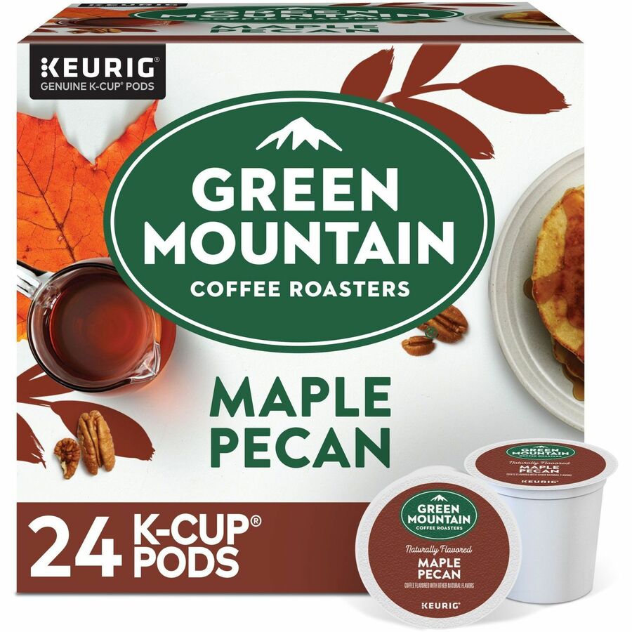 Compatible with K-Cup Brewer - Light - K-Cup, Pod - Maple Pecan - Kosher - 24 / Box
