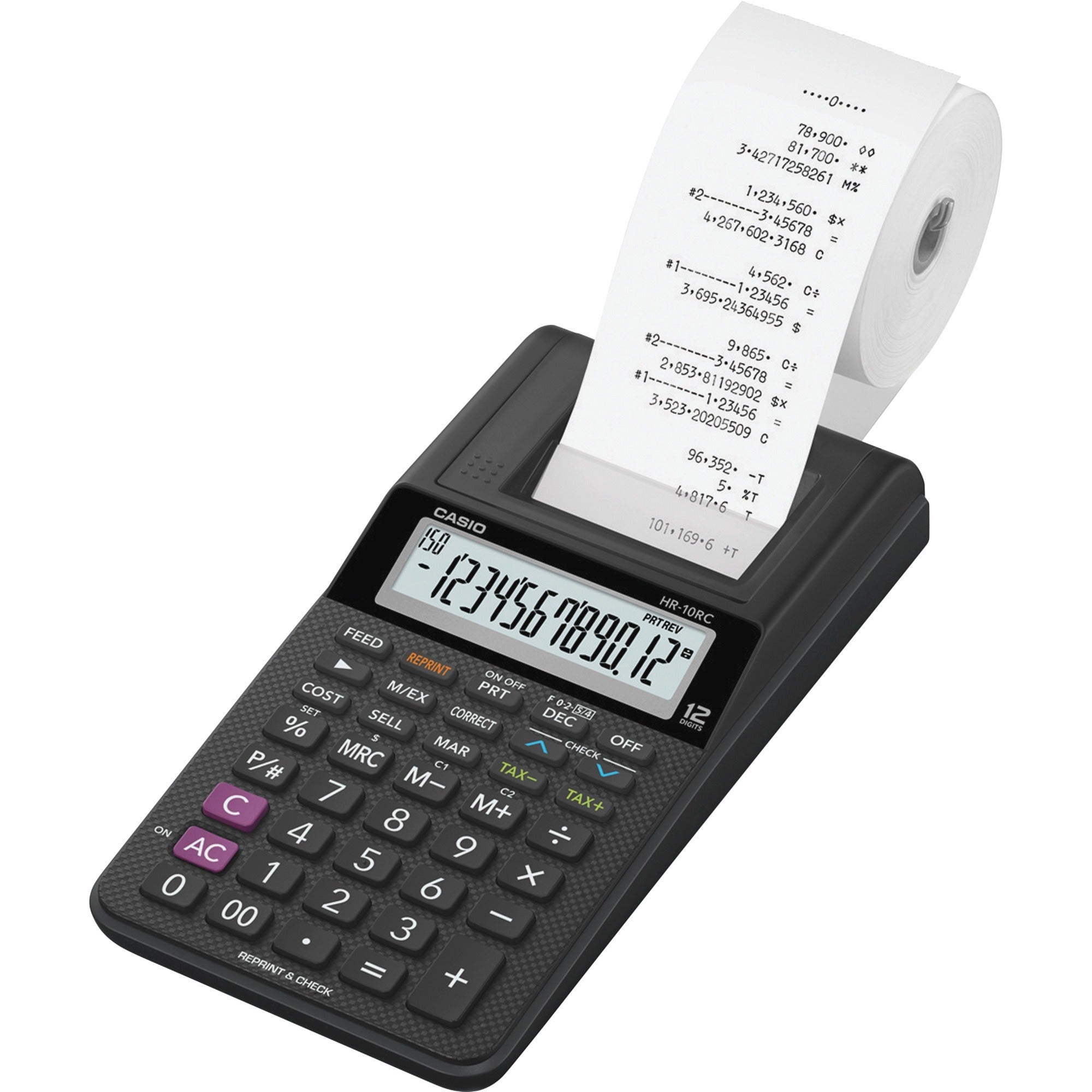 2 lps - Battery Powered, Portable Printing/Display - 12 Digits - Battery Powered - 1.7" Height x 4" Width x 8.2" Length - Handheld - 1 Each