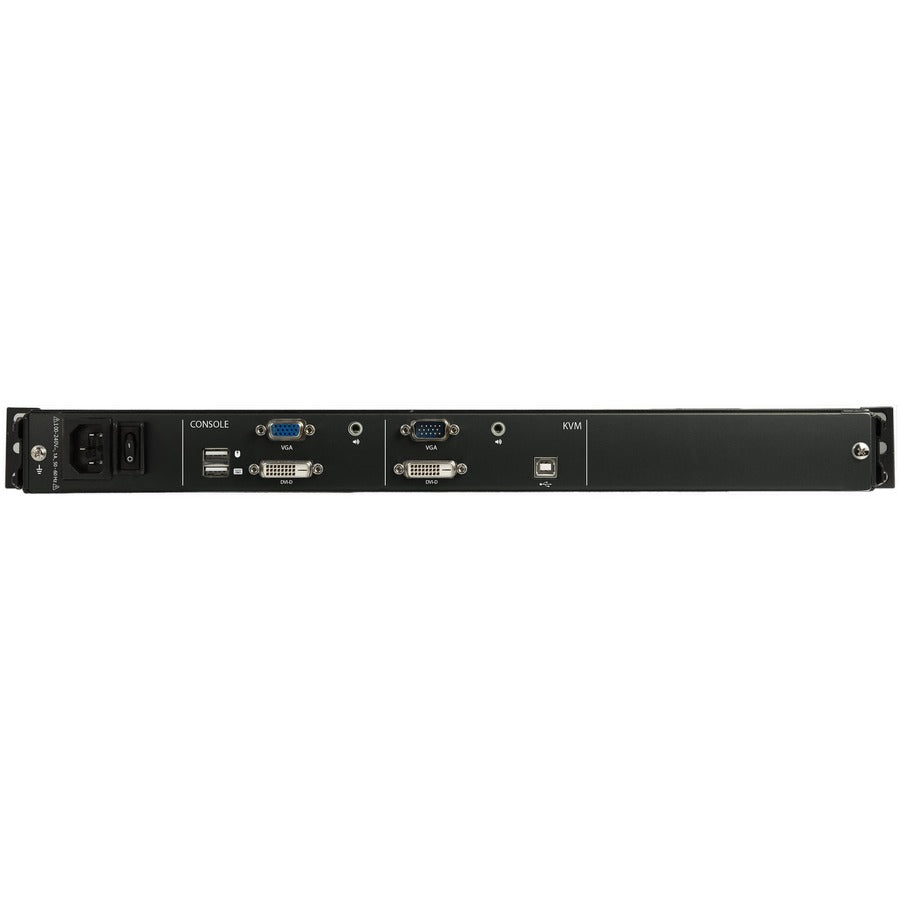 StarTech.com 17" HD Rackmount KVM Console - Dual Rail