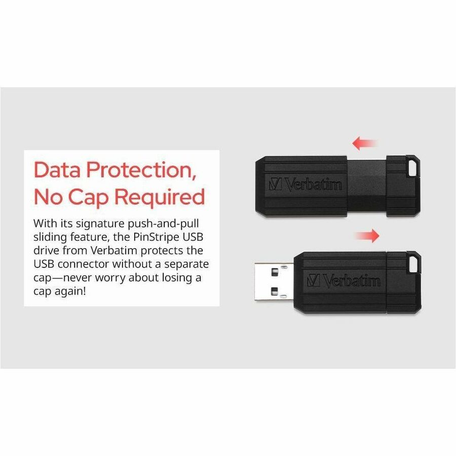 32 GB - USB 2.0 Type A - Blue, Green, Red, Purple, Teal - Lifetime Warranty - 5 / Pack