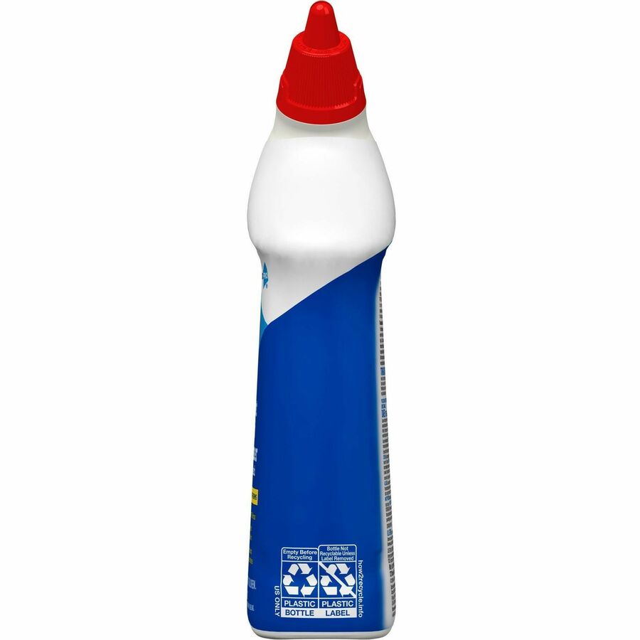 CloroxPro™ Toilet Bowl Cleaner with Bleach - 24 fl oz (0.8 quart) - Fresh Scent - Disinfectant, Deodorize - Clear - 2 / Pallet