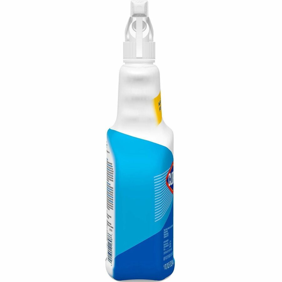 CloroxPro™ Anywhere Daily Disinfectant and Sanitizer - 32 fl oz (1 quart) - No-rinse, Residue-free - Clear - 2 / Pallet
