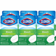Clorox Ultra Clean Toilet Tablets Bleach - 3.50 oz (0.22 lb) - Deodorize, Easy to Use - White - 2/Pack - 70 / Bundle