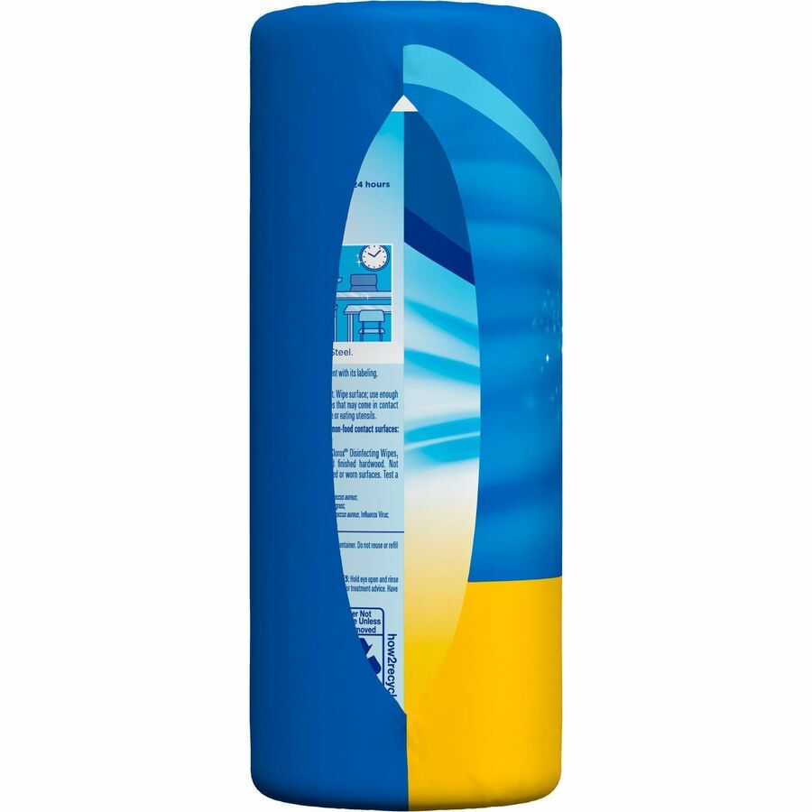 Clorox Disinfecting Cleaning Wipes Value Pack - Ready-To-Use - Easy to Use - White - 35/Tub - 45 / Pallet