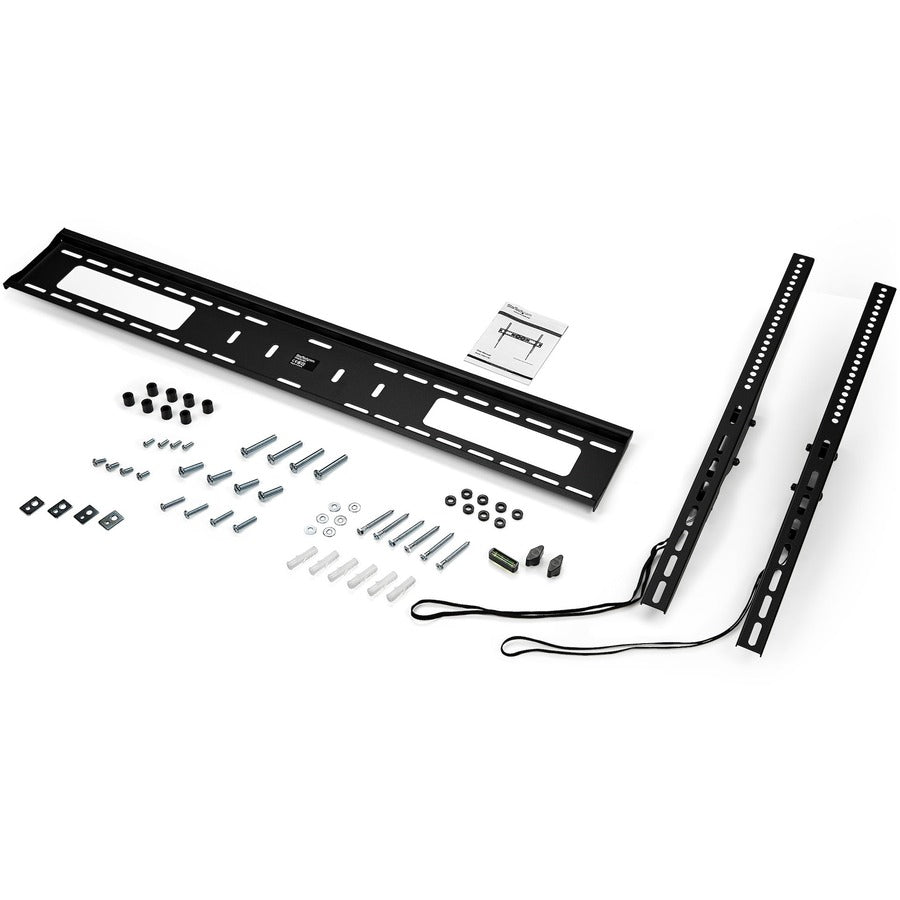 StarTech.com FPWTLTB1 Wall Mount for Flat Panel Display, Curved Screen Display, LCD Display, LED Display - Black