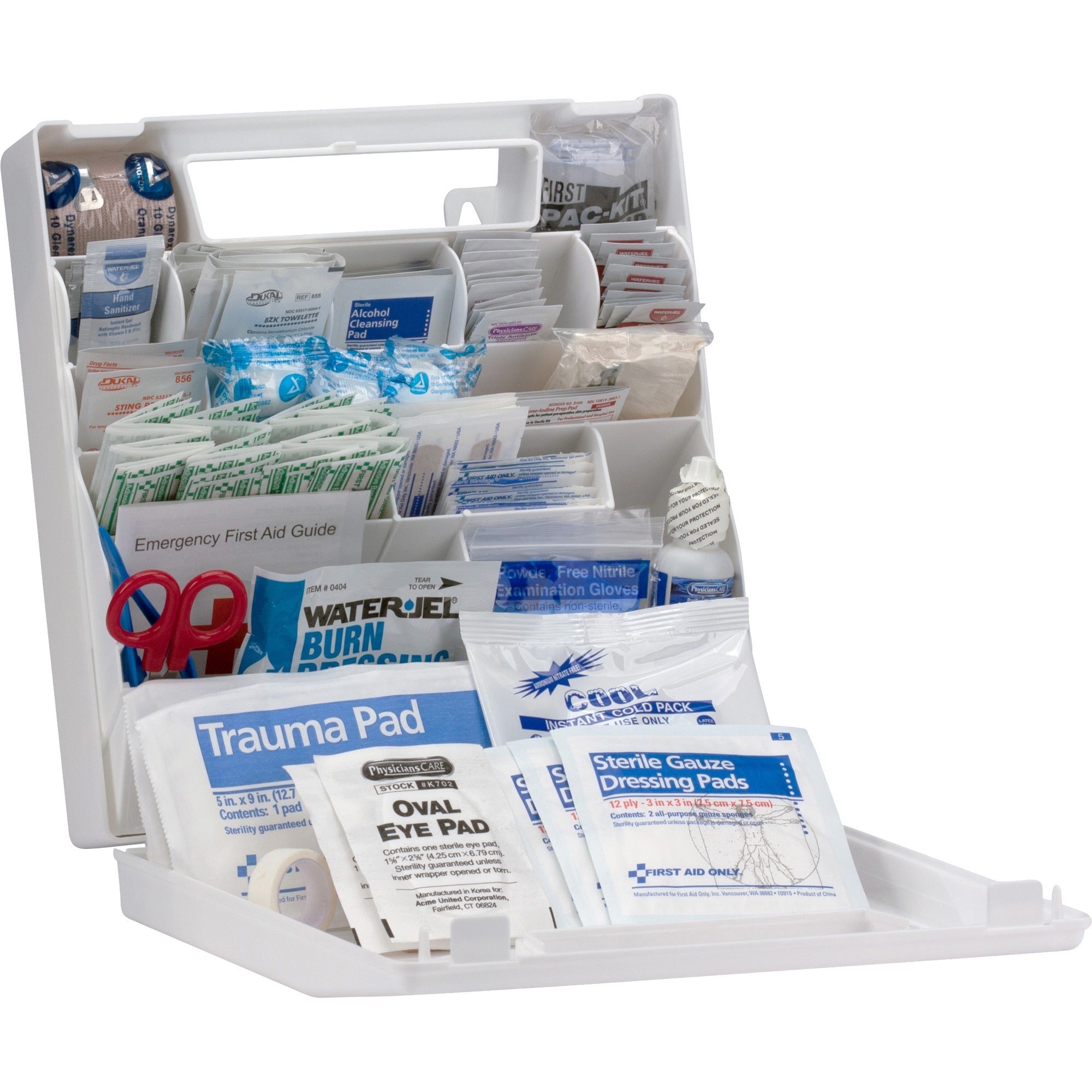 183 x Piece(s) For 50 x Individual(s) - 11" Height x 3" Width x 10.8" Length - Plastic Case - 1 Each