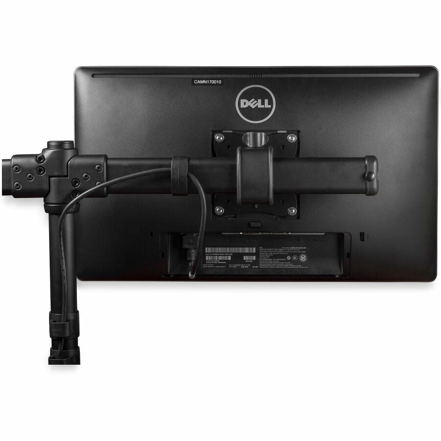 StarTech.com Desk Mount for Monitor - Black - Height Adjustable - 2 Display(s) Supported - 27" Screen Support - 35.27 lb Load Capacity - 75 x 75, 100 x 100 - Steel, Aluminum, Plastic - 1 Each