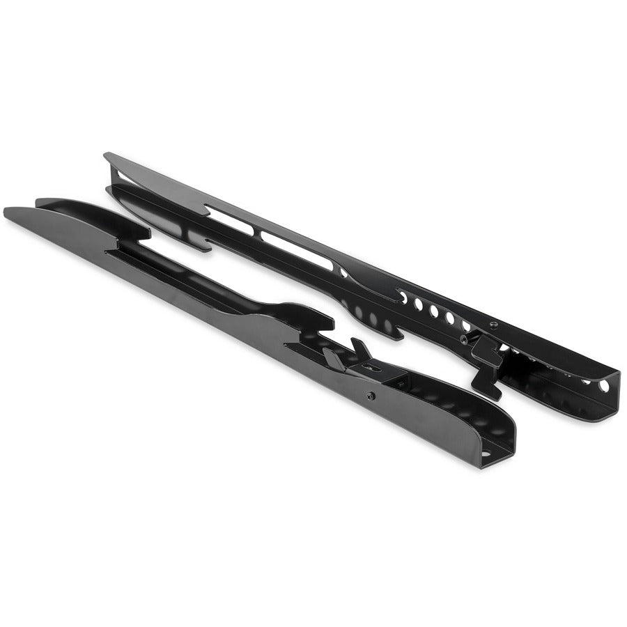 StarTech.com Wall Mount for Flat Panel Display, TV, LCD Display, LED Display, Curved Screen Display - Black, Silver