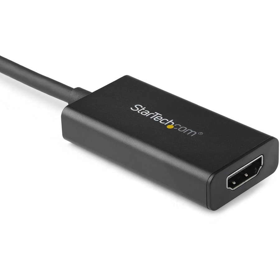 StarTech.com DisplayPort To HDMI Adapter with HDR - 4K 60Hz - Black