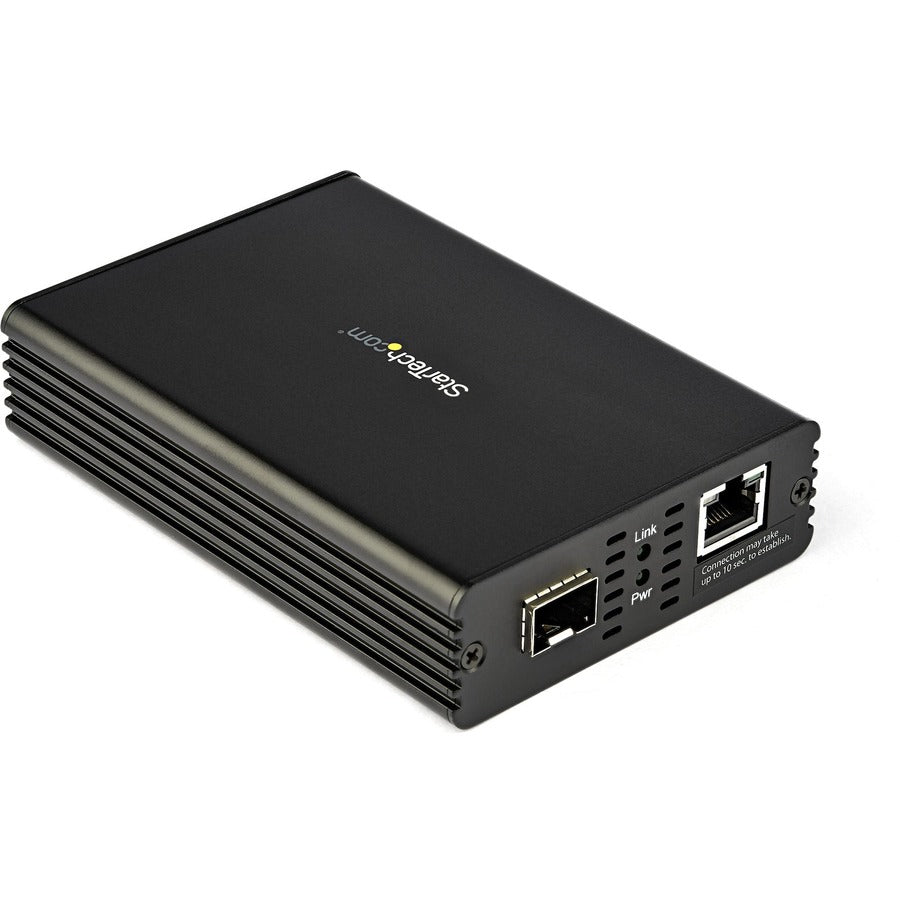 StarTech.com 10Gb Ethernet Fiber Media Converter with Open SFP+ Slot