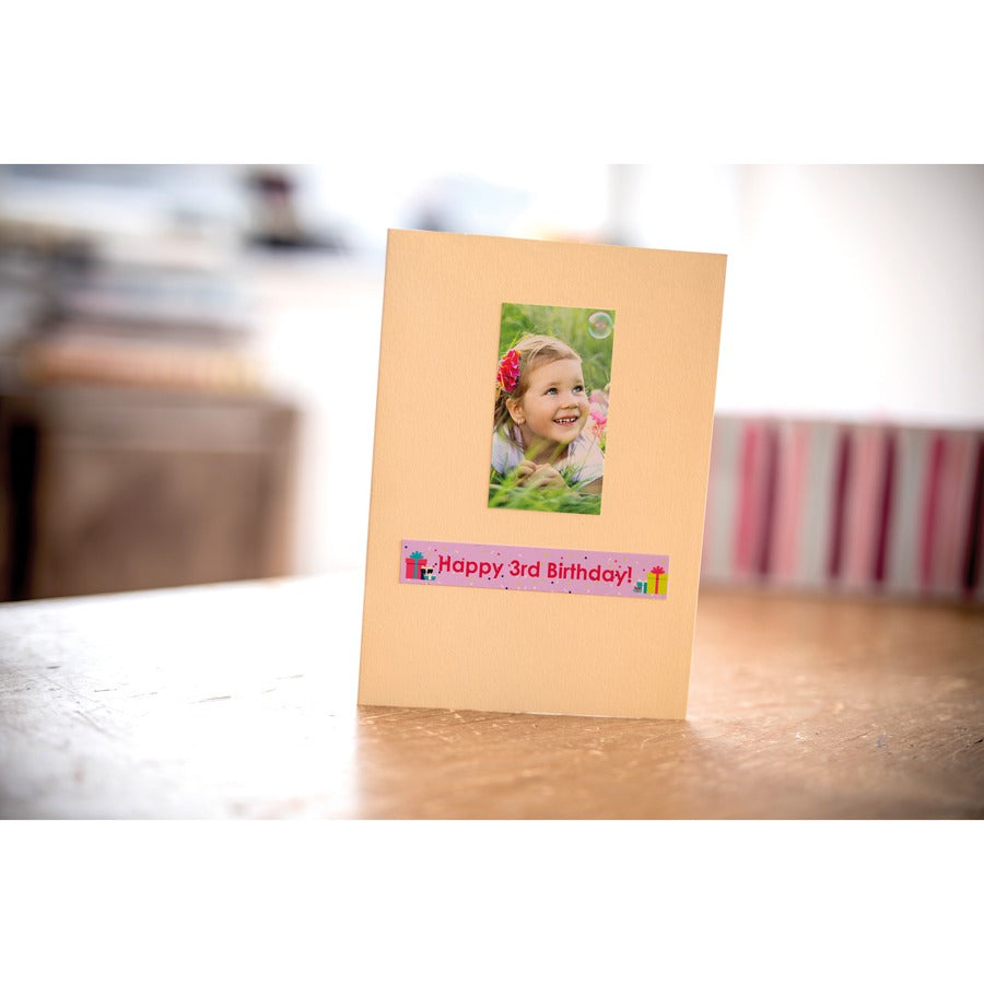 Brother Multipurpose Label - 1 31/32" Width - Zero Ink (ZINK) - Paper - Water Resistant - 1 Each