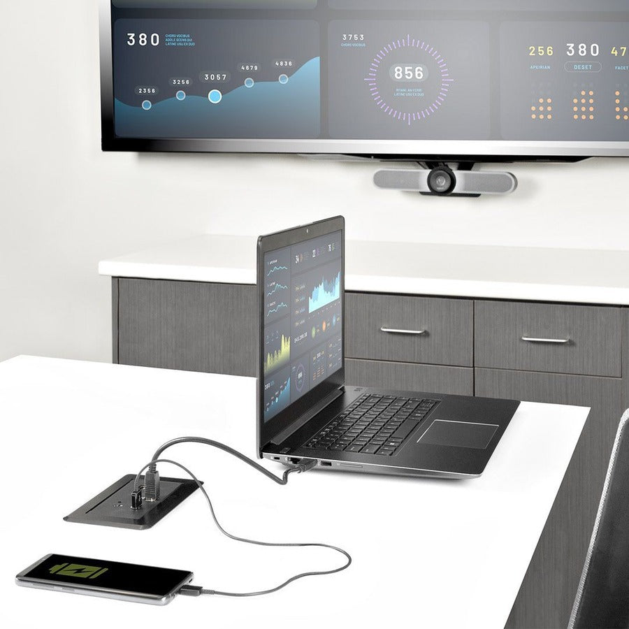 StarTech.com Single-Module Conference Table Connectivity Box