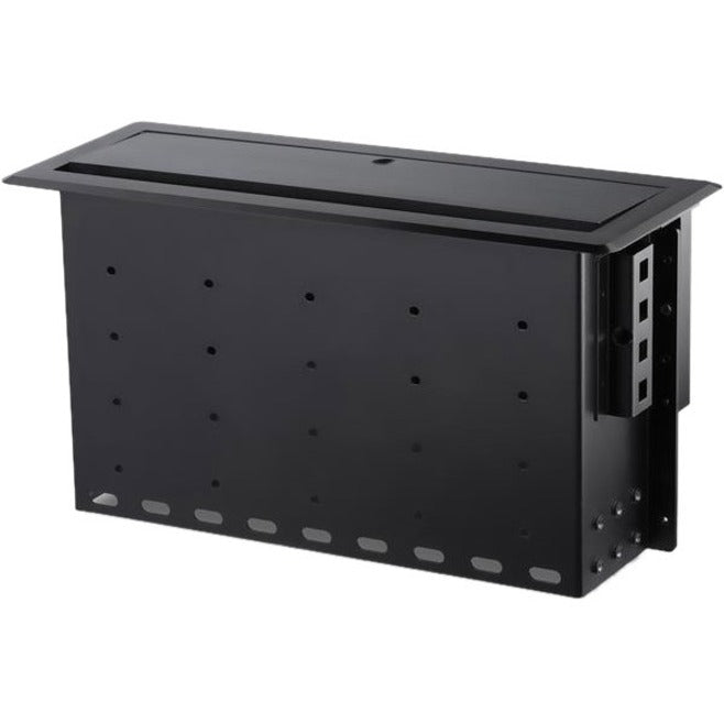 StarTech.com Dual-Module Conference Table Connectivity Box with Cable Organizer