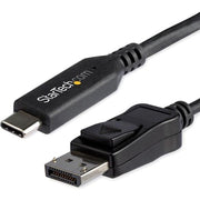 StarTech.com 6 ft. (1.8 m) - USB-C to DisplayPort 1.4 Cable - 8K 60Hz