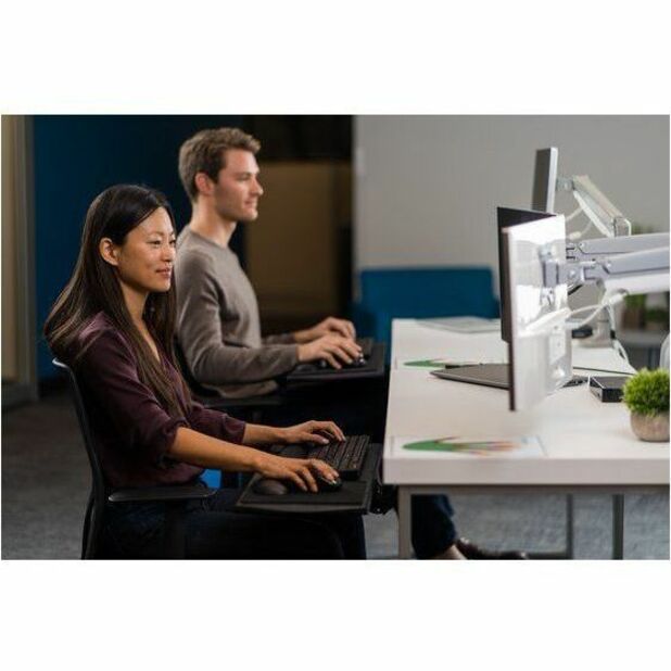 Kensington SmartFit Mounting Arm for Monitor, Flat Panel Display, Curved Screen Display - Landscape/Portrait