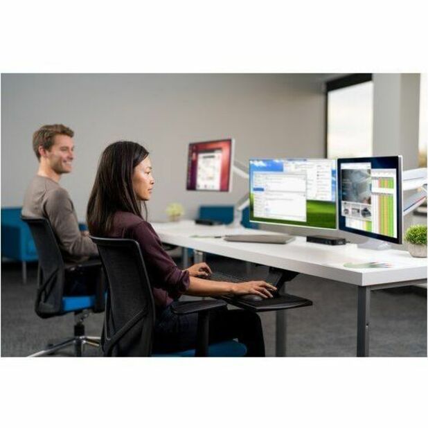Kensington SmartFit Mounting Arm for Monitor, Flat Panel Display, Curved Screen Display - Landscape/Portrait