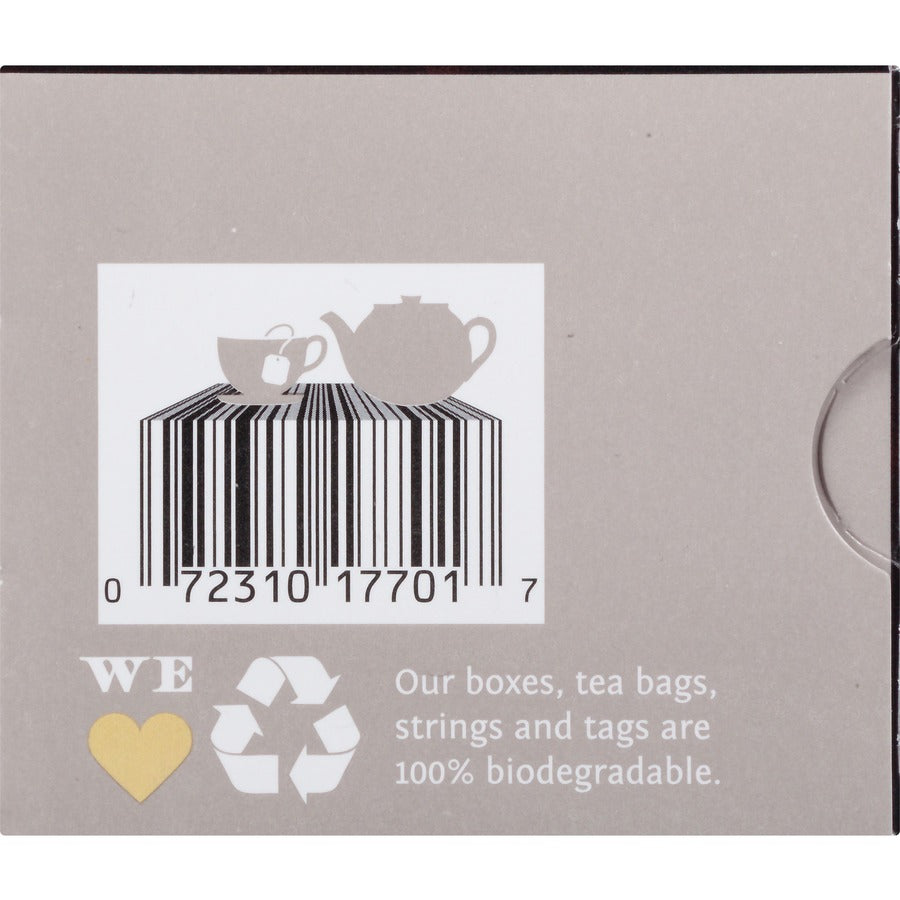 Black Tea - 1.6 oz - 20 Teabag - Caffeinated - GMO Free - Kosher - Organic - 20 / Box