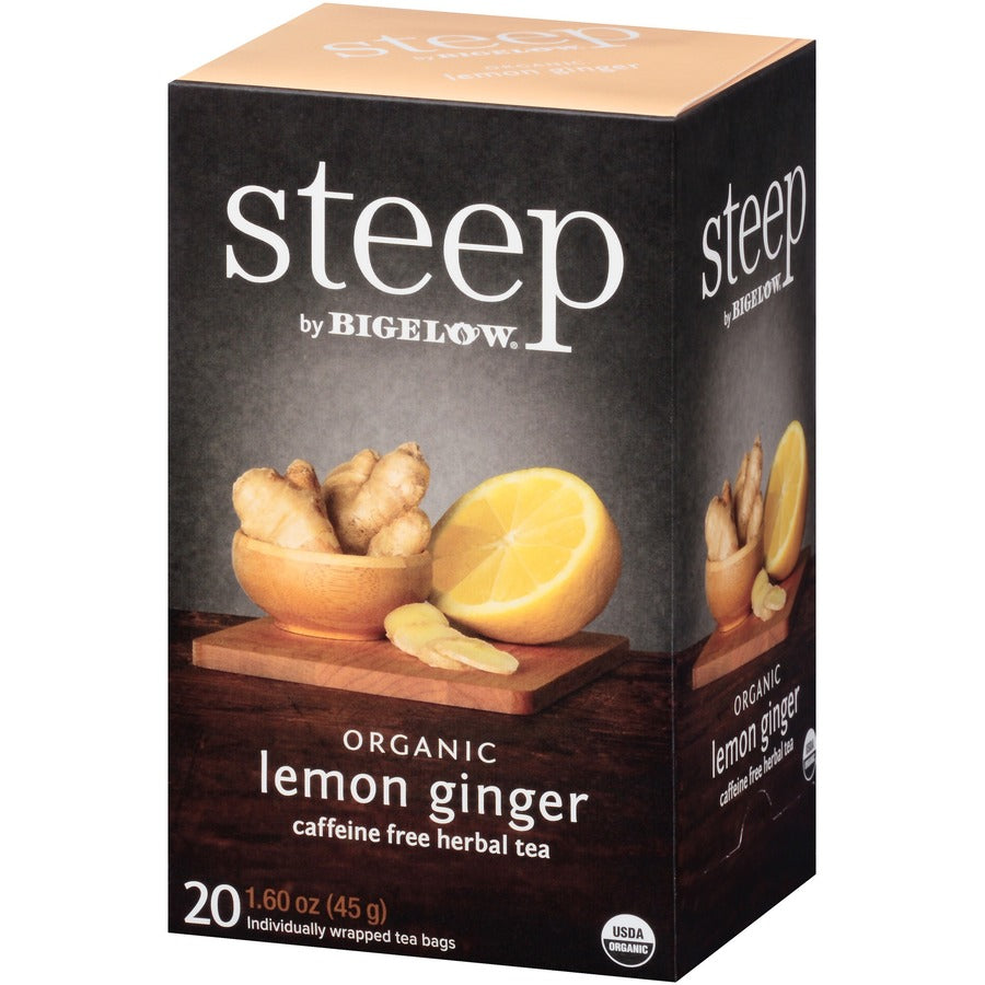 Herbal Tea - 1.6 oz - 20 Teabag - Decaffeinated - GMO Free - Kosher - Organic - 20 / Box