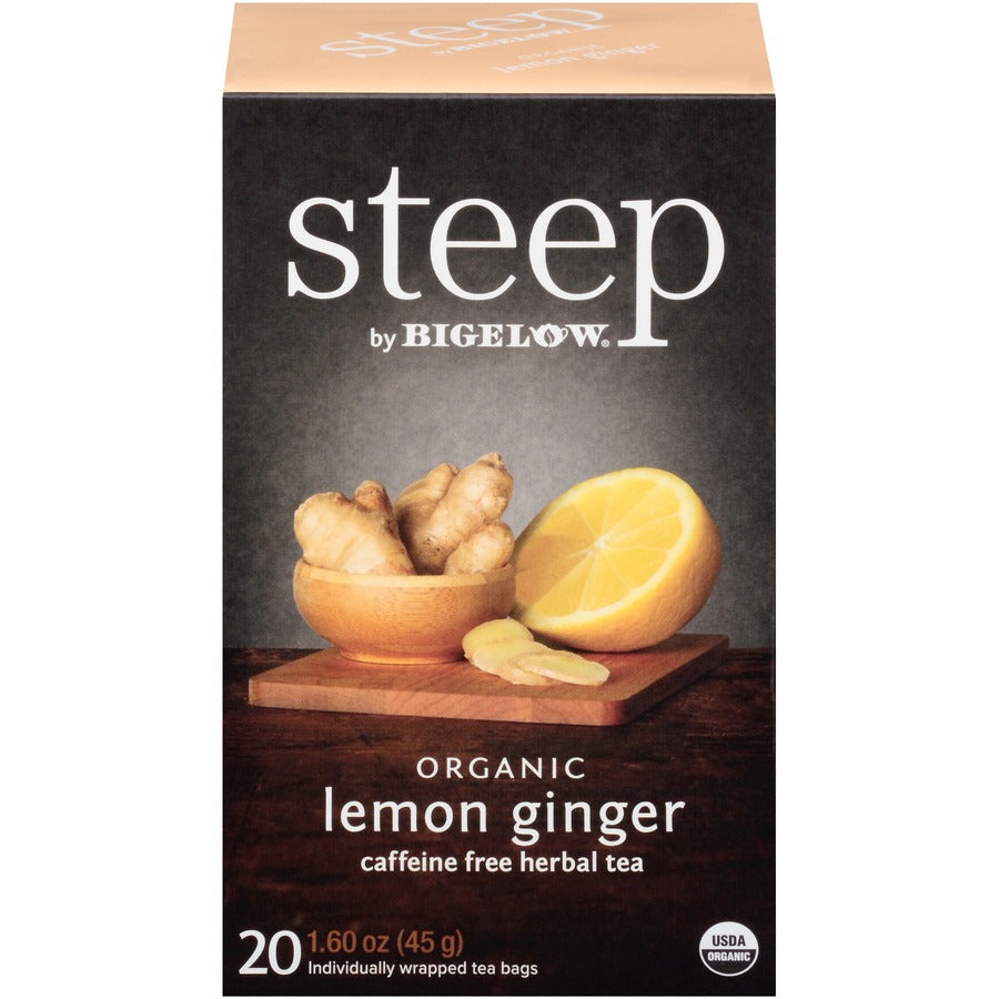 Herbal Tea - 1.6 oz - 20 Teabag - Decaffeinated - GMO Free - Kosher - Organic - 20 / Box