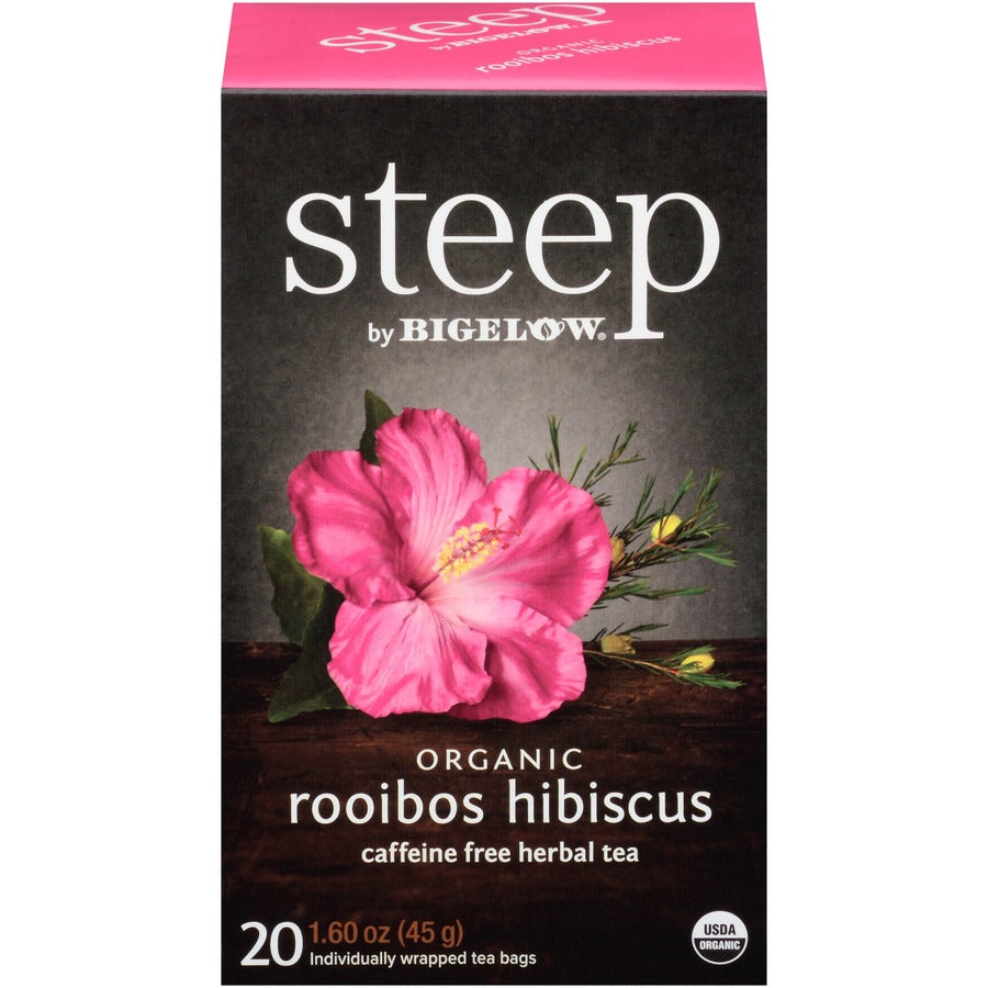 Herbal Tea - 1.6 oz - 20 Teabag - Decaffeinated - GMO Free - Kosher - Organic - 20 / Box