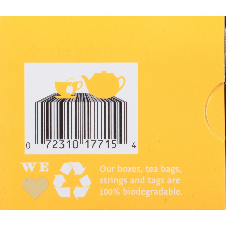 Herbal Tea, Green Tea - 1.2 oz - 20 Teabag - Caffeinated - GMO Free - Kosher - Organic - 20 / Box