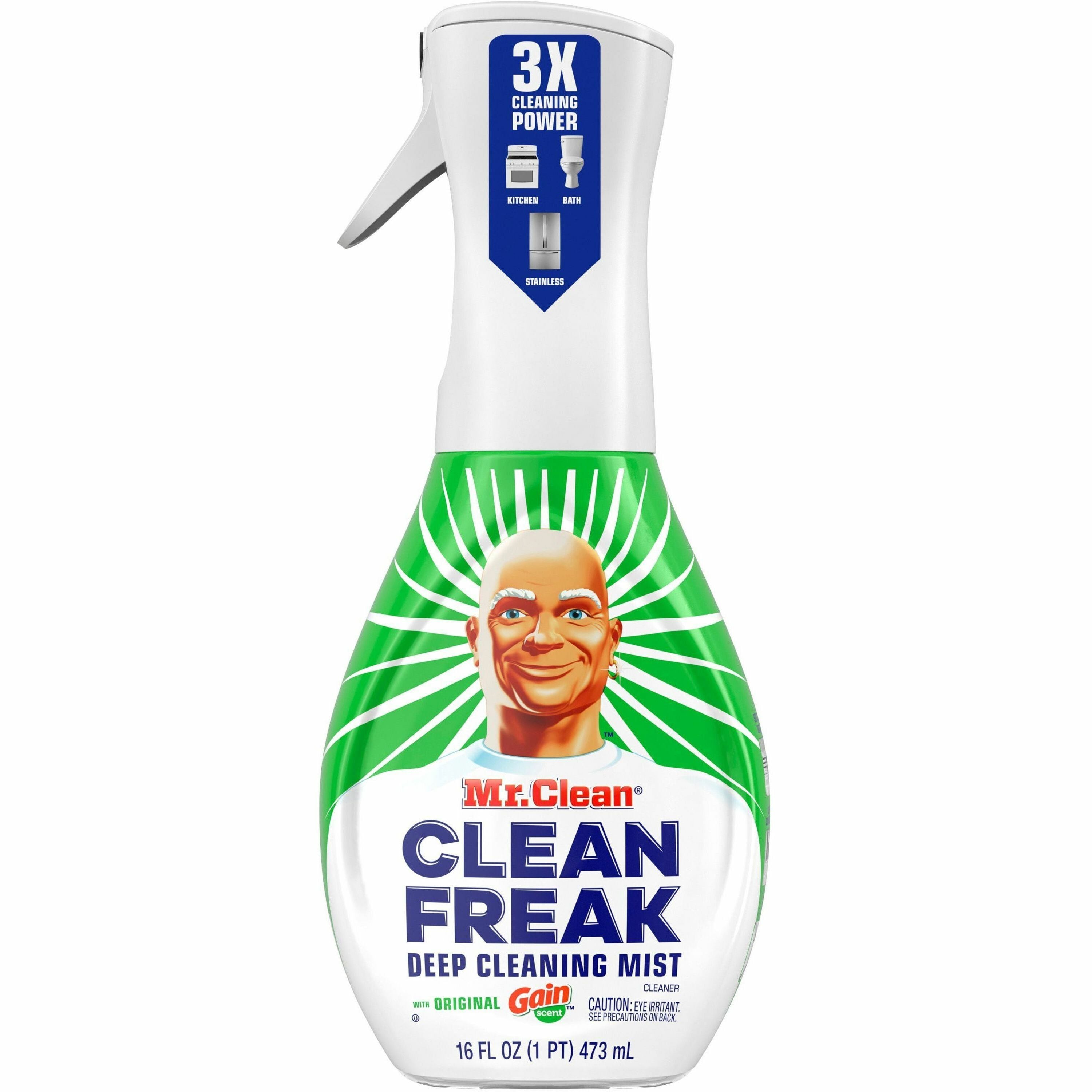 Mr. Clean Deep Cleaning Mist - 16 fl oz (0.5 quart) - Gain Scent - Easy to Use, Disinfectant, Deodorize - Multi - 1 Each