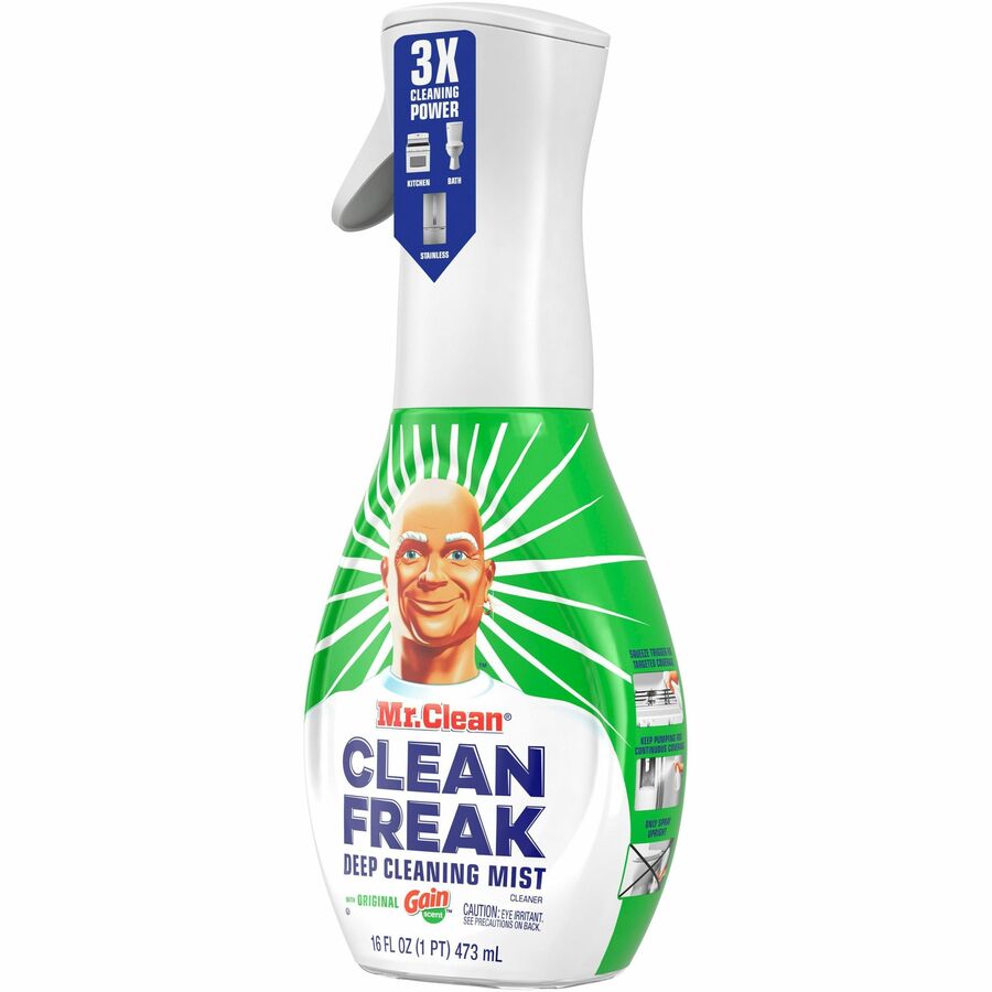 Mr. Clean Deep Cleaning Mist - 16 fl oz (0.5 quart) - Gain Scent - Easy to Use, Disinfectant, Deodorize - Multi - 1 Each