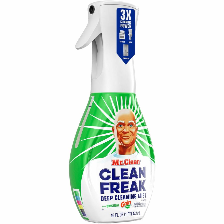 Mr. Clean Deep Cleaning Mist - 16 fl oz (0.5 quart) - Gain Scent - Easy to Use, Disinfectant, Deodorize - Multi - 1 Each