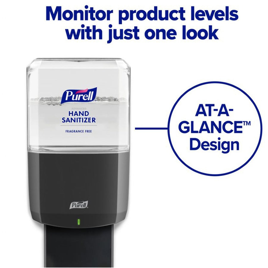 PURELL&reg; Advanced Hand Sanitizer Foam Refill - Clean Scent - 1.27 quart - Touchless Dispenser - Kill Germs - Hand - Clear - Dye-free, Bio-based - 2 / Carton