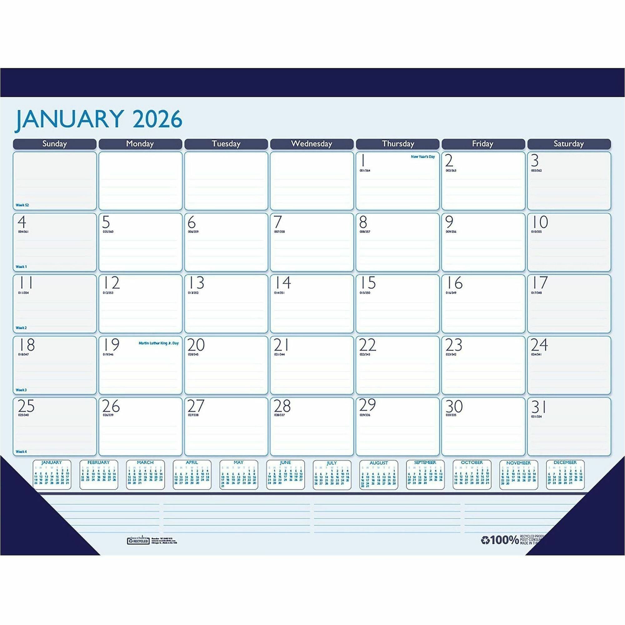 House of Doolittle Contempo Desk Pad