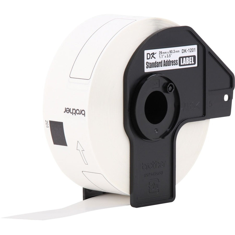 1 9/64" Width x 3 1/2" Length - White - Paper - 400 / Roll - 1200 Total Label(s) - 3 / Pack