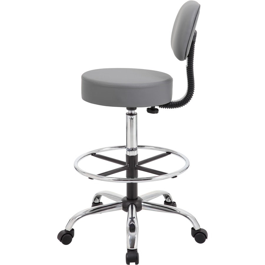 Boss B16245-GY Drafting Stool
