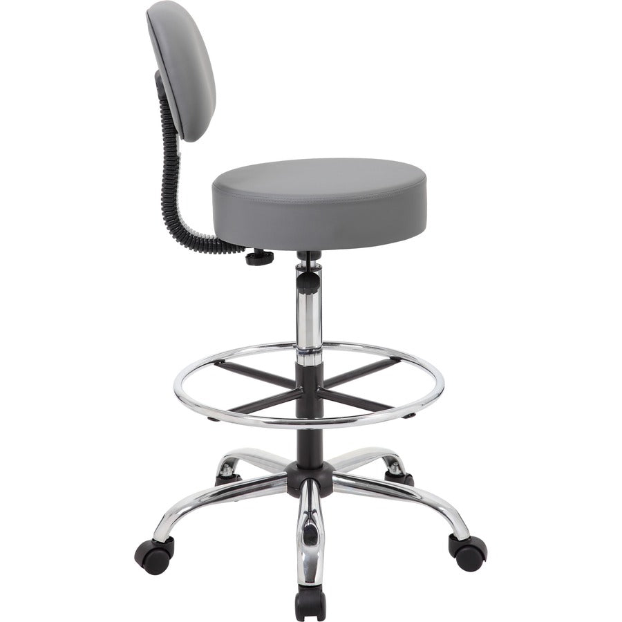 Boss B16245-GY Drafting Stool
