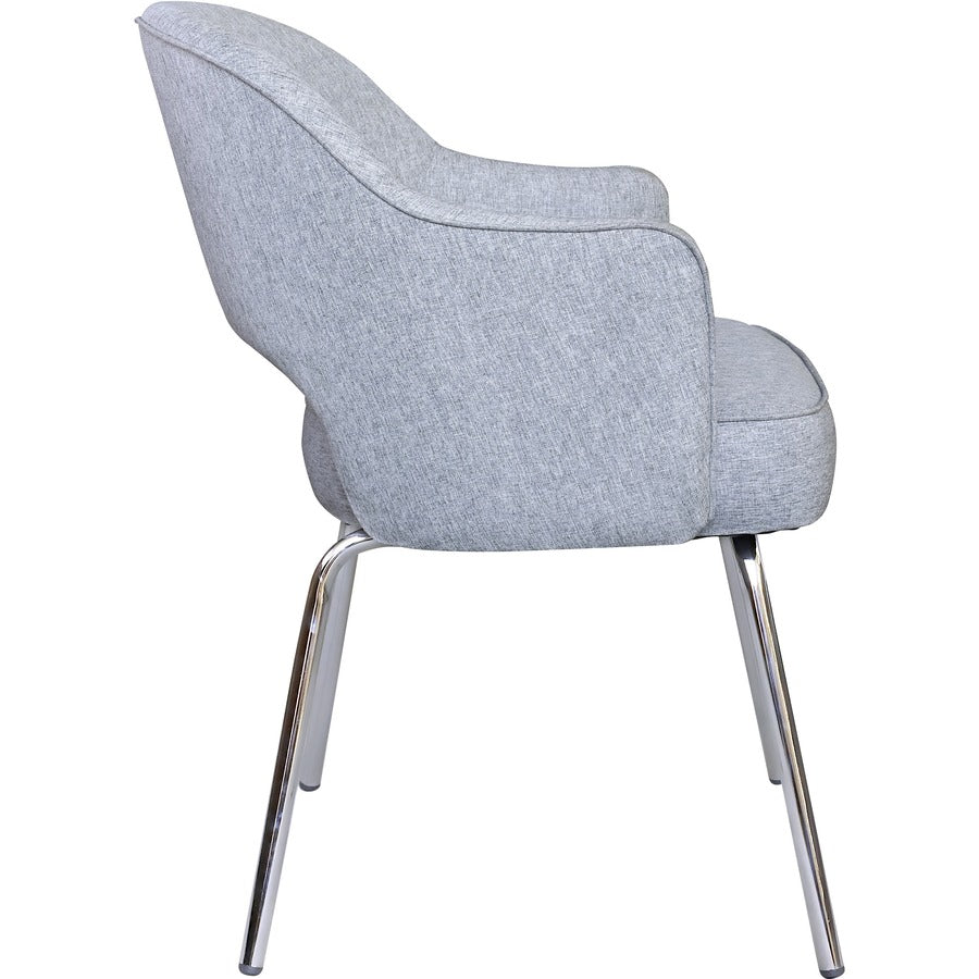 Boss Granite Linen Guest Chair