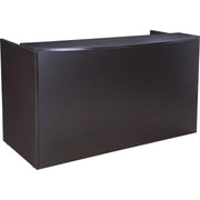 Boss Reception Desk, Mocha Finish, 42" H x 71" W x 30" D, 1 Each
