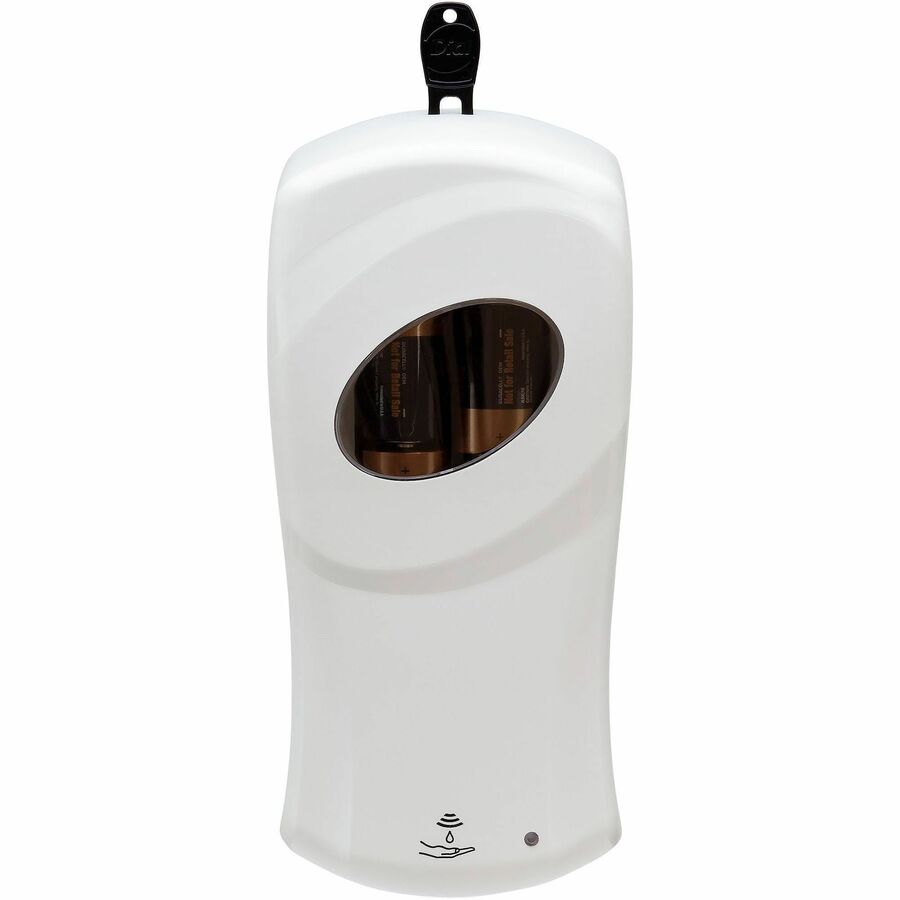 Dial FIT Touch-Free Dispenser - Automatic - 1.06 quart Capacity - Support 4 x D Battery - Refillable, Durable, Touch-free - Ivory - 1 Each
