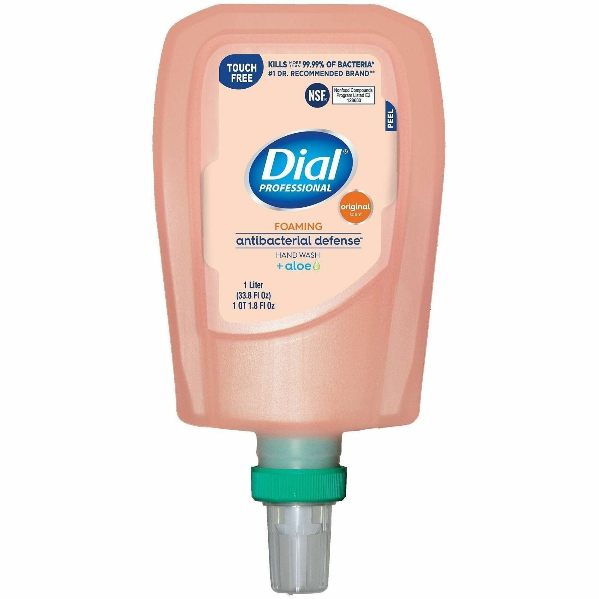 Original Scent - 1.06 quart - Touchless Dispenser - Kill Germs - Hand - Moisturizing - Antibacterial - Peach - Non-drying - 3 / Carton