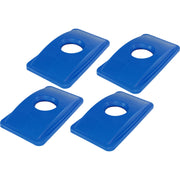 Round - Blue - 4 / Carton
