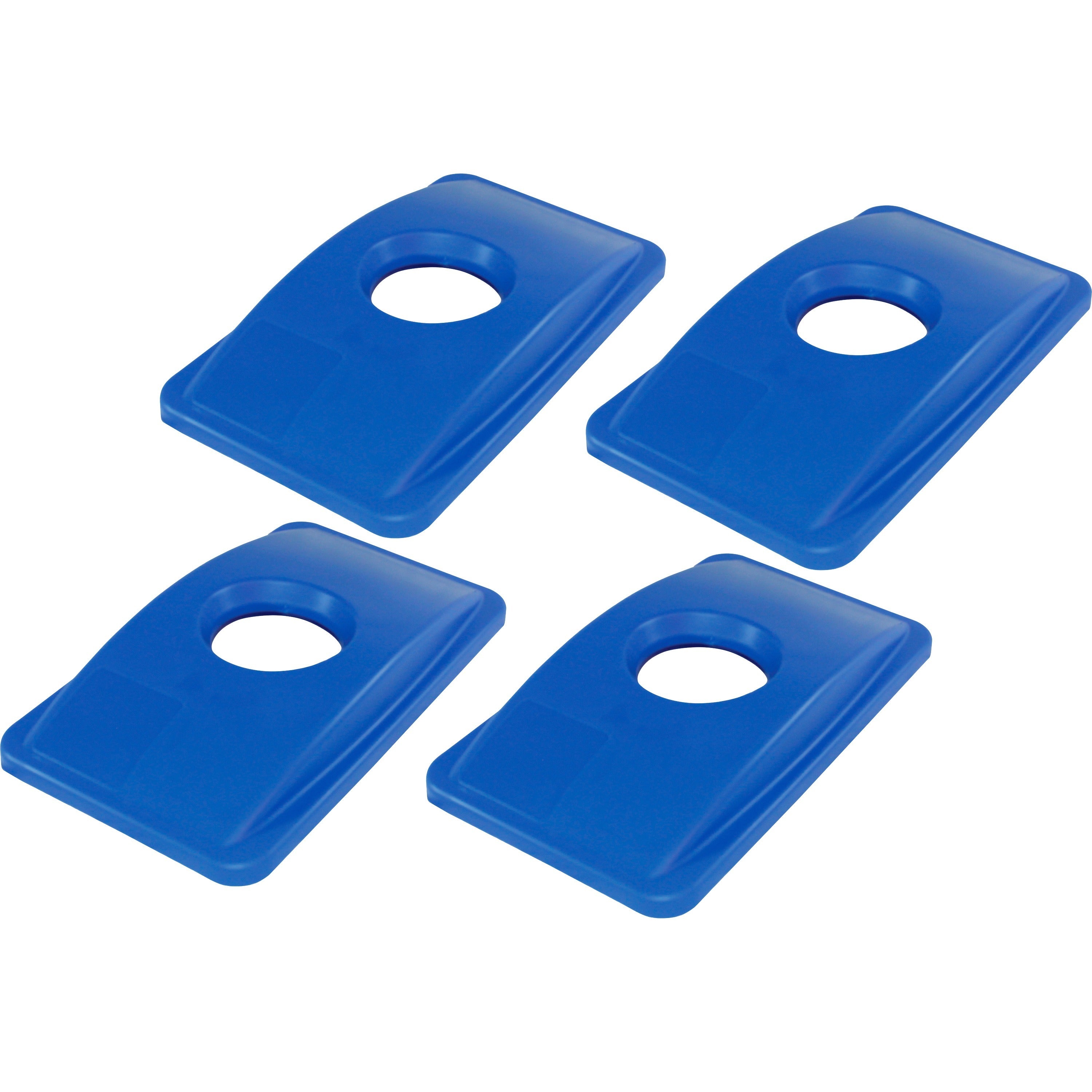 Round - Blue - 4 / Carton