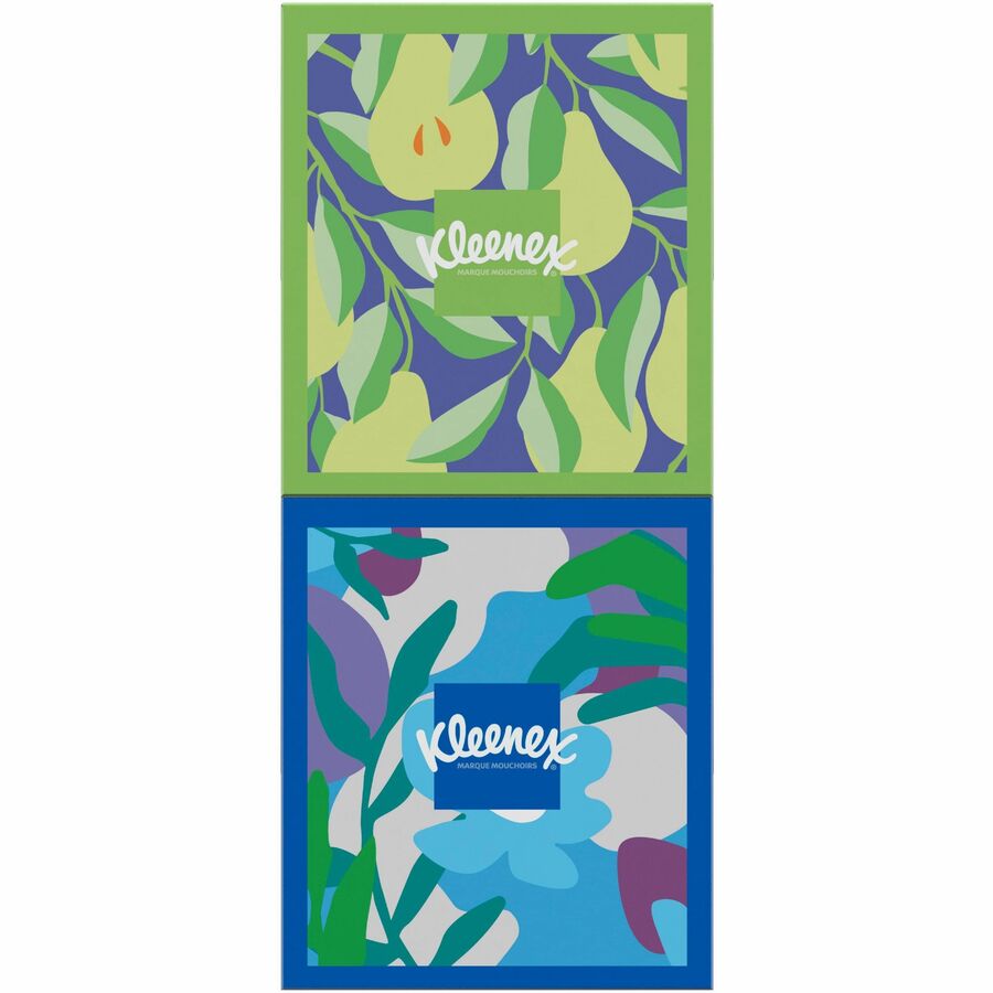 Kleenex Trusted Care Tissues - 2 Ply - 8.20" Width x 8.40" Length - White - 70/Box - 4 / Pack
