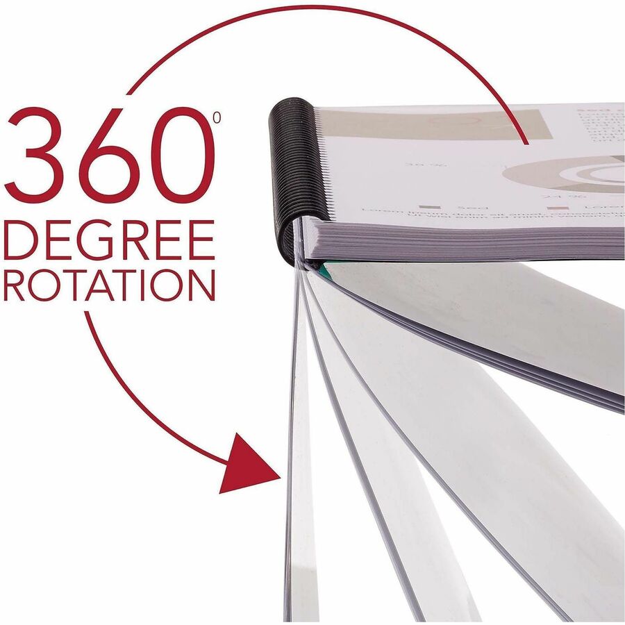 Mead CombBind Binding Spines - 0.31" Maximum Capacity - 40 x Sheet Capacity - For Letter 8 1/2" x 11" Sheet - Plastic - 125 / Box