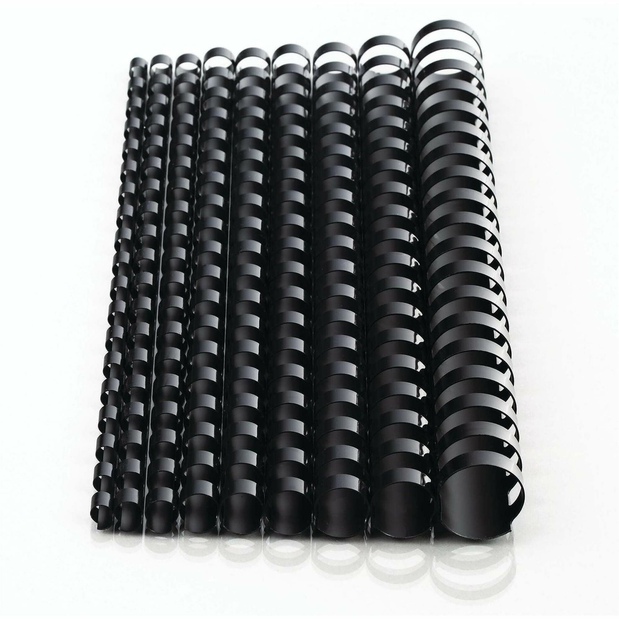 Mead CombBind Binding Spines - 0.75" Maximum Capacity - 150 x Sheet Capacity - For Letter 8 1/2" x 11" Sheet - Plastic - 125 / Box